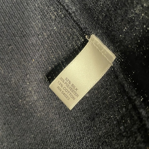 Banana Republic | Navy V-neck Cardigan Sweater - Picture 6 of 7